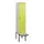 locker met bank,HxBxD 2120x400x815mm,1vak,vak B 400mm,draaigrendel