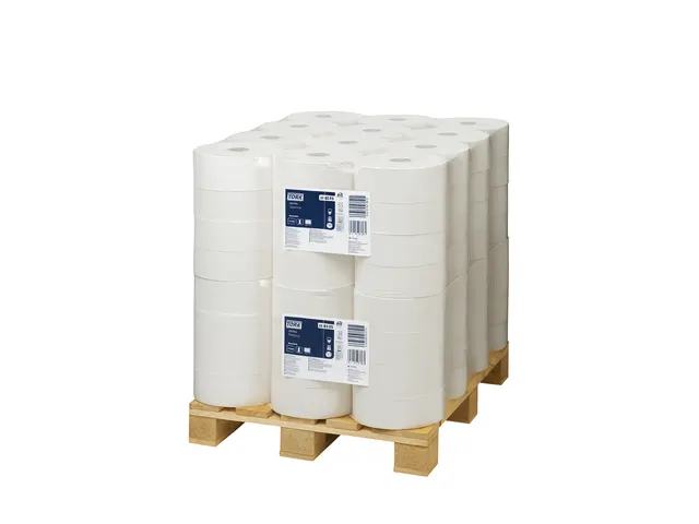 Toiletpapier Tork T1 Universal jumbo 1-laags 500m wit 110162 Pallet
