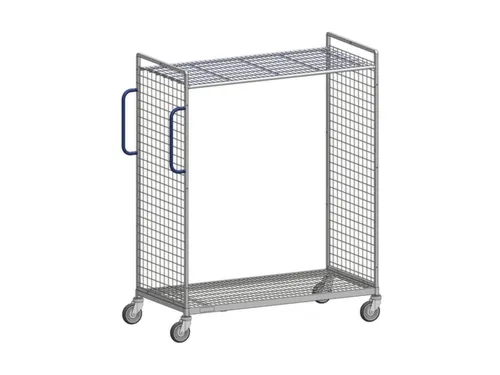Verzamelwagen,Draagverm. 150Kg,2Etage(S),Draadgaasbodem,Verz.