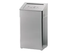 Santral S1417450 classic afvalbak 18 Liter met zelfsluitende klep RVS