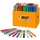 Kleurstiften BicKids visacolor ecolutions XL ass schoolbox à 144 stuk