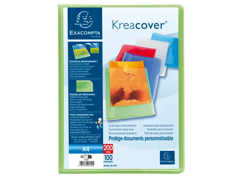 Showalbum Kreacover PP 100 tas A4 geass.