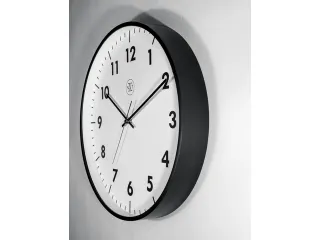 wandklok NXT STIL UURWERK 40cm kunststof wit zwarte cijfers - 7