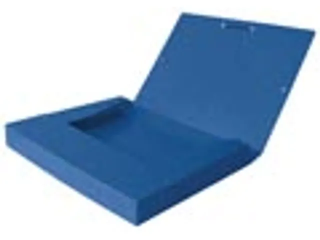 Elba Elastobox Oxford Top File+ Rug 60mm Blauw
