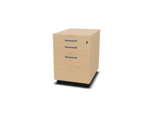 mobiel ladeblok,HxBxD 600x430x600mm,1lade(n),NE-esdoorn