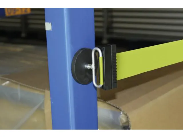 Afzetsysteem Magnetisch L 20m Neongeel