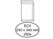 Envelop Hermes Akte Ec4 240x340mm 120gr Wit Zelfklevend
