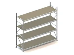 breedvakstelling,grondveld,HxBxD 2500x2651x800mm,vakl. 490kg