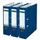 Leitz 180° Ordner 1010 80mm A4 PP Blauw 3 stuks
