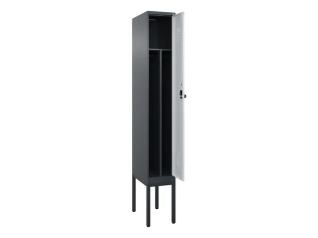locker voor scheiding van kleding,HxBxD 2120x300x500mm,1vak