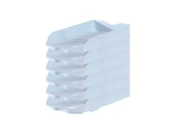 Brievenbak HAN Re-LOOP A4/C4 stapel- en nestbaar pastel blauw 100% ger