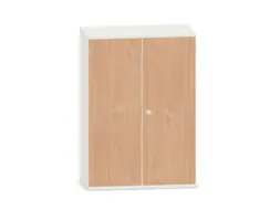 kantoorkast,HxBxD 1150x800x430mm,decor romp wit,decor front beuken