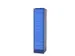HxlxP 1790x415x500mm prises CH 10compartiments corps bleu pigeon