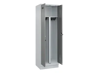 PBM-locker,HxBxD 1950x600x500mm,2vak,vak B 300mm,draaigrendel - 1