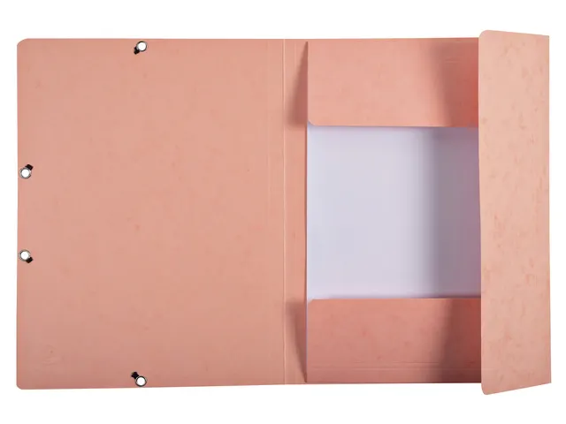 Elastomap Exacompta Aquarel A4 3 kleppen 400gr glanskarton assorti