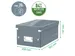 Dvd-box Leitz Click & Store 206x147x352mm Zwart 84% gerecycled karton