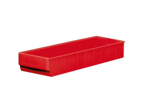 stellingbak,HxBxD 81x183x500mm,PP,rood