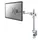 Monitorarm FPMA-D935 1 Scherm 10-30 Inch met Klem Zilvergrijs
