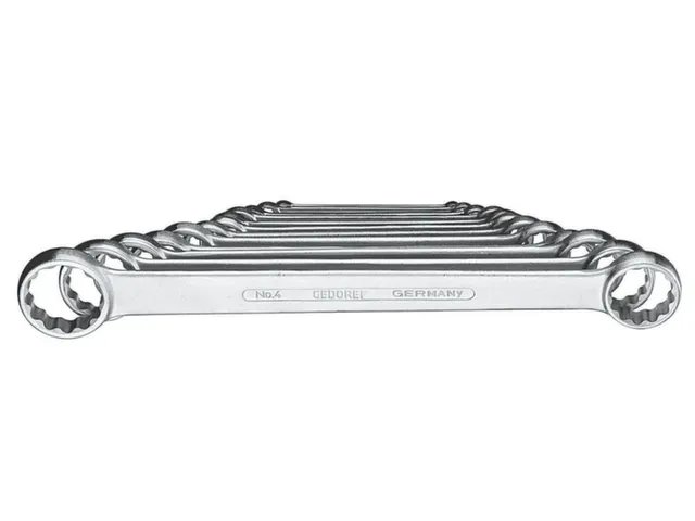 GEDORE 4-12dubbelsleutelset 12-delig 6-32mm