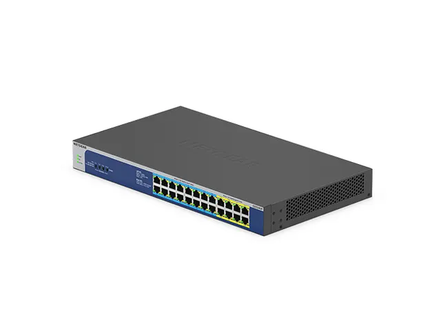 NETGEAR GS524UP, Unmanaged, Gigabit Ethernet (10/100/1000), Full duple