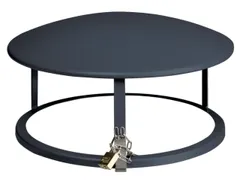 Overkapping Voor Zandasbak Ø 440Mm Verzinkt Ral7024