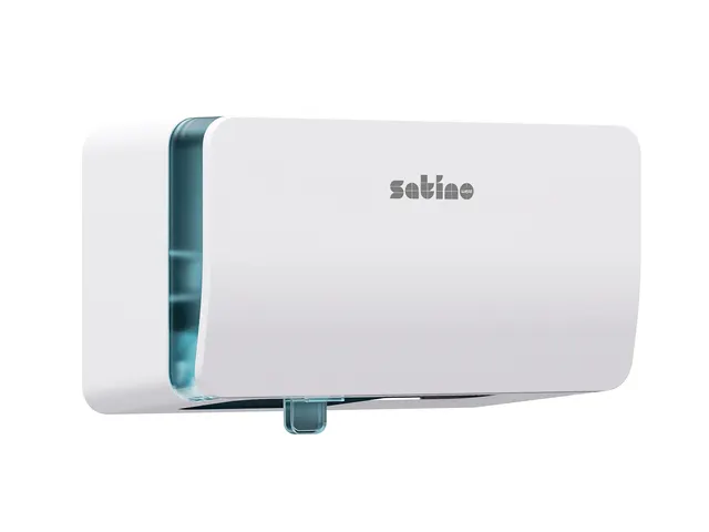 Toiletpapierdispesnser Satino MT1 Hyginity duo wit 333426
