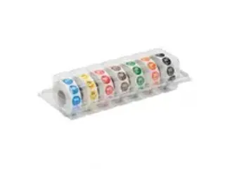 OUTLET Daymark Dispenser permanente labels dagetiket, 7x1000st - 1