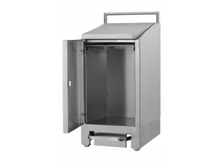 Afvalbak met Voetbediening 60 Liter RVS - 3