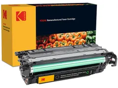 185H025030 KODAK HP CE250X CLJ cartridge zwart rebuilt 10.500pagina's