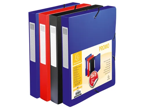 Klasseerdoos OPAK PP rug 40mm blauw