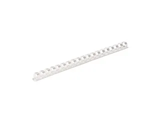 Plastic Bindrug 21 Rings Wit 10mm Doos 100 stuks - 3