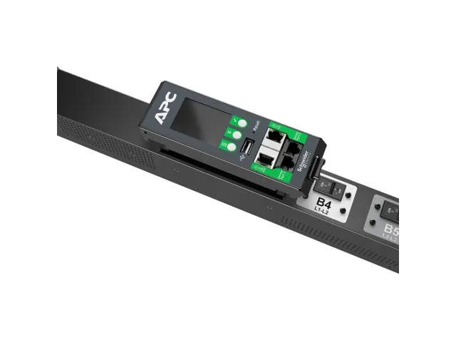 APC APDU10450ME, Commutable, 0U, Monophasé, verticale, Noir, LCD