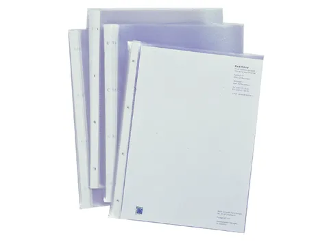 Showtas budget A4 4-gaats PP 0.05mm nerf