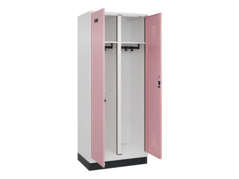 locker voor scheiding van kleding,HxBxD 1950x800x500mm,2vak