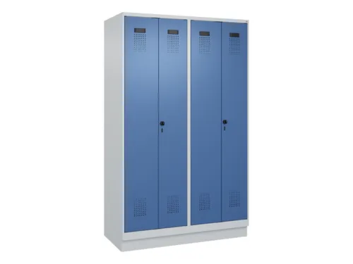 PBM-locker,HxBxD 1950x1200x500mm,4vak,vak B 300mm,draaigrendel