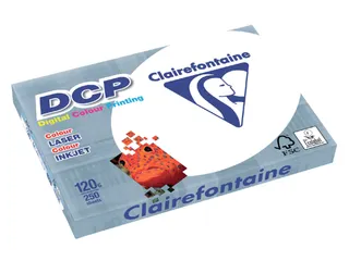 Laserpapier Clairefontaine Dcp A4 120 Gram Wit 250vel - 2