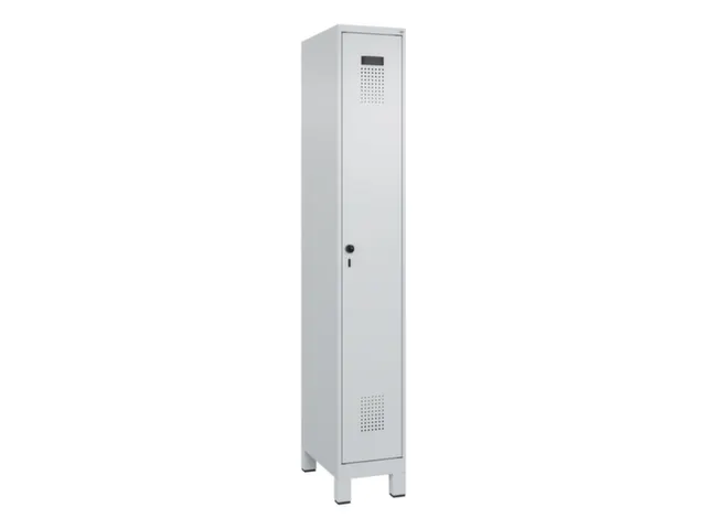 armoire vestiaire noir et blanc,HxlxP 1950x300x500mm,1compart.