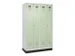 locker voor scheiding van kleding,HxBxD 1950x1200x500mm,4vak