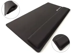 Bureaulegger Desk Pad Pro XXL met Polssteun Zwart