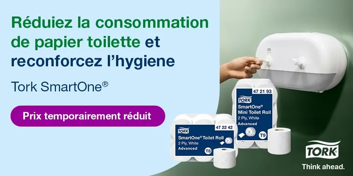 Economisez avec le système Tork SmartOne!