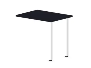 aanbouwtafel,i.h.v.,HxBxD 720-840x800x600mm,CC-zwart - 1