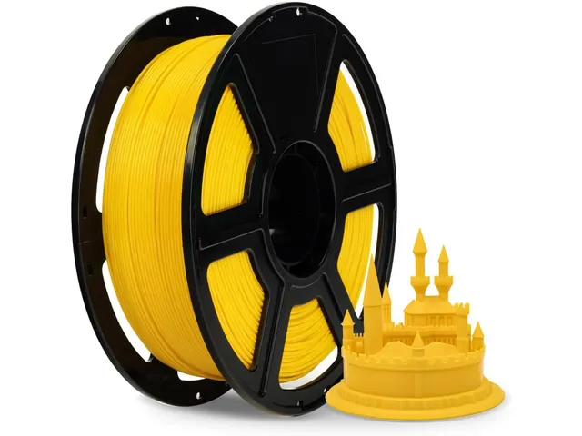 Flashforge 3D Printer Filament HS PLA 1,75mm High Speed Geel 1kg