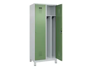 locker voor scheiding van kleding,HxBxD 1950x800x500mm,2vak - 1
