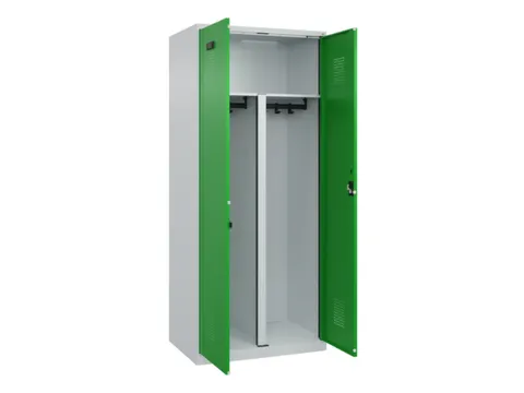 PBM-locker,HxBxD 1850x800x500mm,2vak,vak B 400mm,cil.-slot