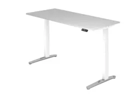 Elektrisch in hgte vst. zit-sta-bureau,HxBxD 650-1290x1800x800mm