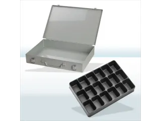 assortimentskoffer,HxBxD 50x335x240mm,18vakken - 1