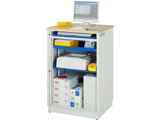 pc-kast,HxBxD 1100x720x660mm,stopcontactdoos m. schakelaar - 2