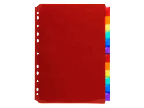 Tabbladen Pp Met Neutrale Tabs In Etikettenhouder 12 Tabs A4