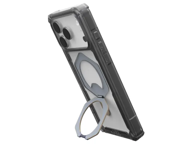 Plasma XTE iPhone 17 Pro Max Hoesje MagSafe Stand Back Cover Ash Titan