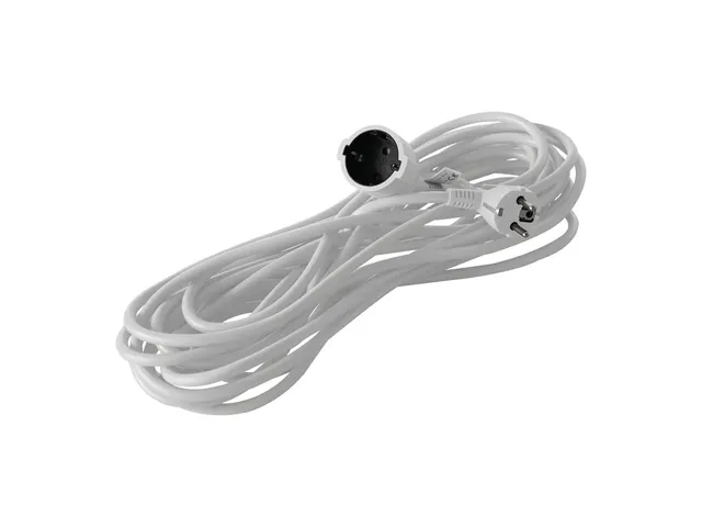 Verlengkabel BRASQ 20m wit